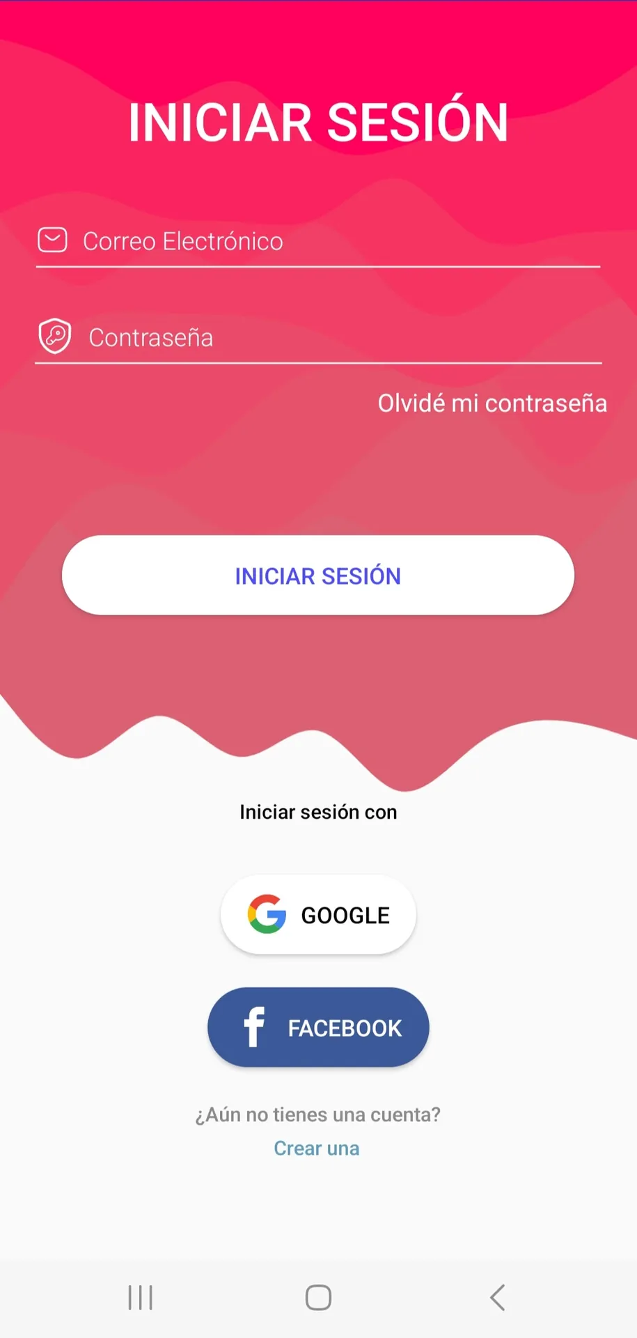 Android commerce app catalog screen